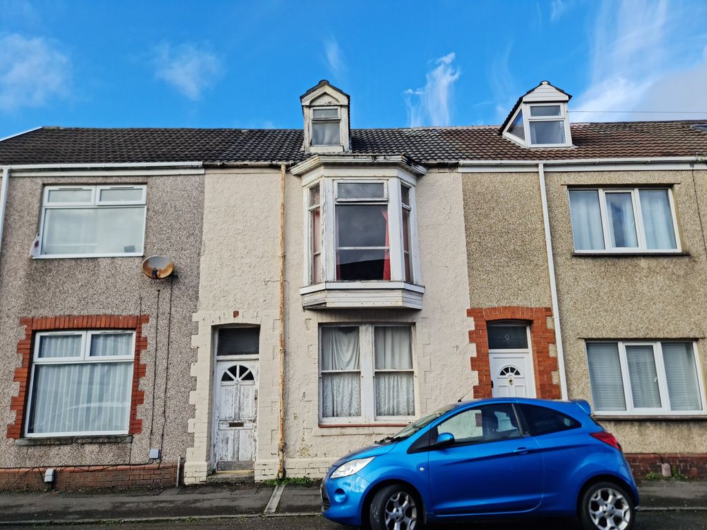 3 bed terraced house for sale in Richardson Road, Swansea, City And County Of Swansea. SA1, £95,000