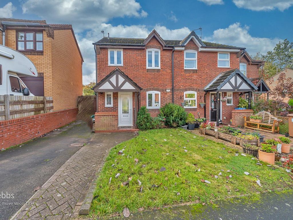 3 bed semi-detached house for sale in Moat Way, Handsacre, Rugeley WS15, £210,000