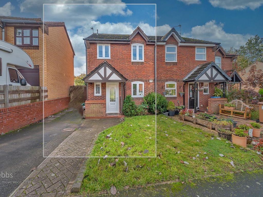 3 bed semi-detached house for sale in Moat Way, Handsacre, Rugeley WS15, £210,000