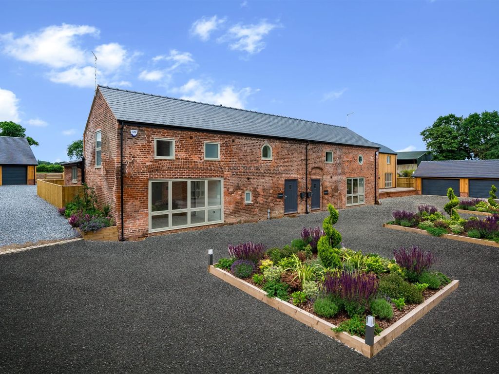 New home, 4 bed barn conversion for sale in Bridgehouse Lane, Winterley, Sandbach CW11, £925,000