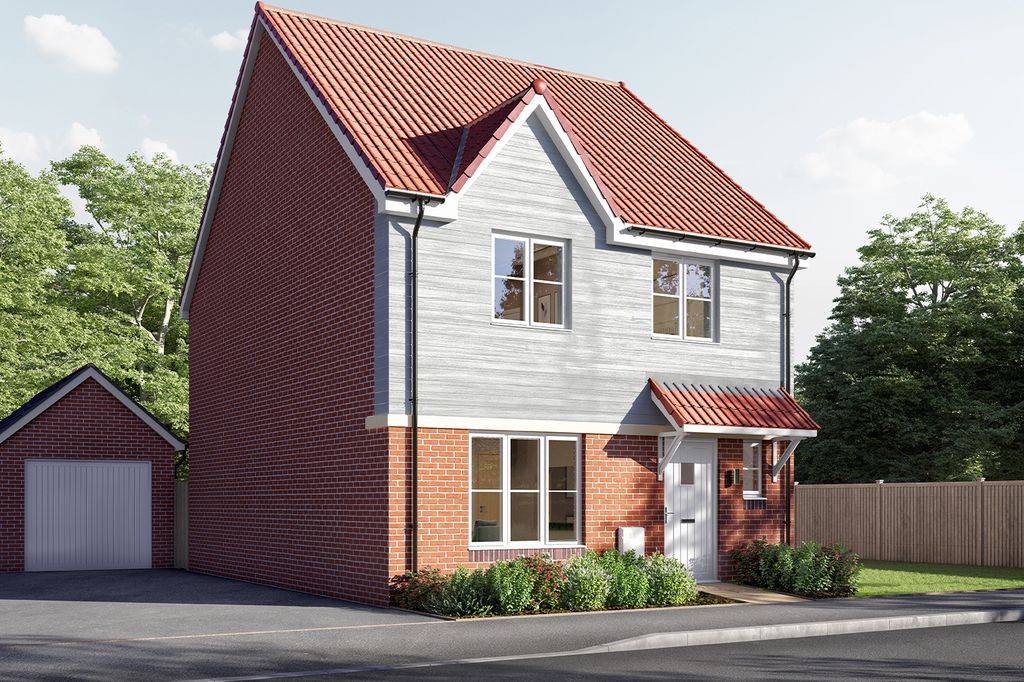 New home, 4 bed detached house for sale in "The Mylne" at Halstead Road, Kirby Cross, Frinton-On-Sea CO13, £389,995