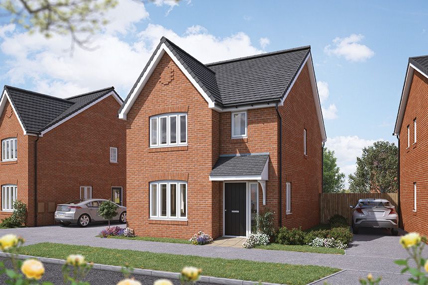 New home, 3 bed detached house for sale in "The Cypress" at Hook Lane, Rose Green, Bognor Regis PO21, £469,000