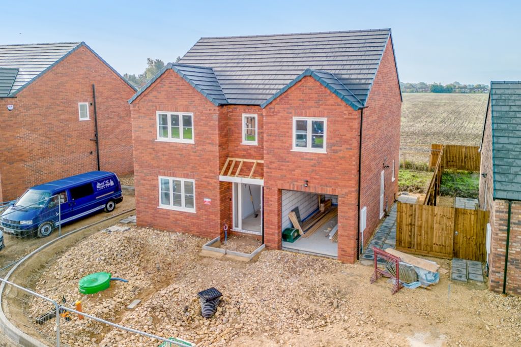 4 bed detached house for sale in Plot 7 Campains Lane, 7 Tinsley Close, Deeping St Nicholas, Spalding, Lincolnshire PE11, £385,000