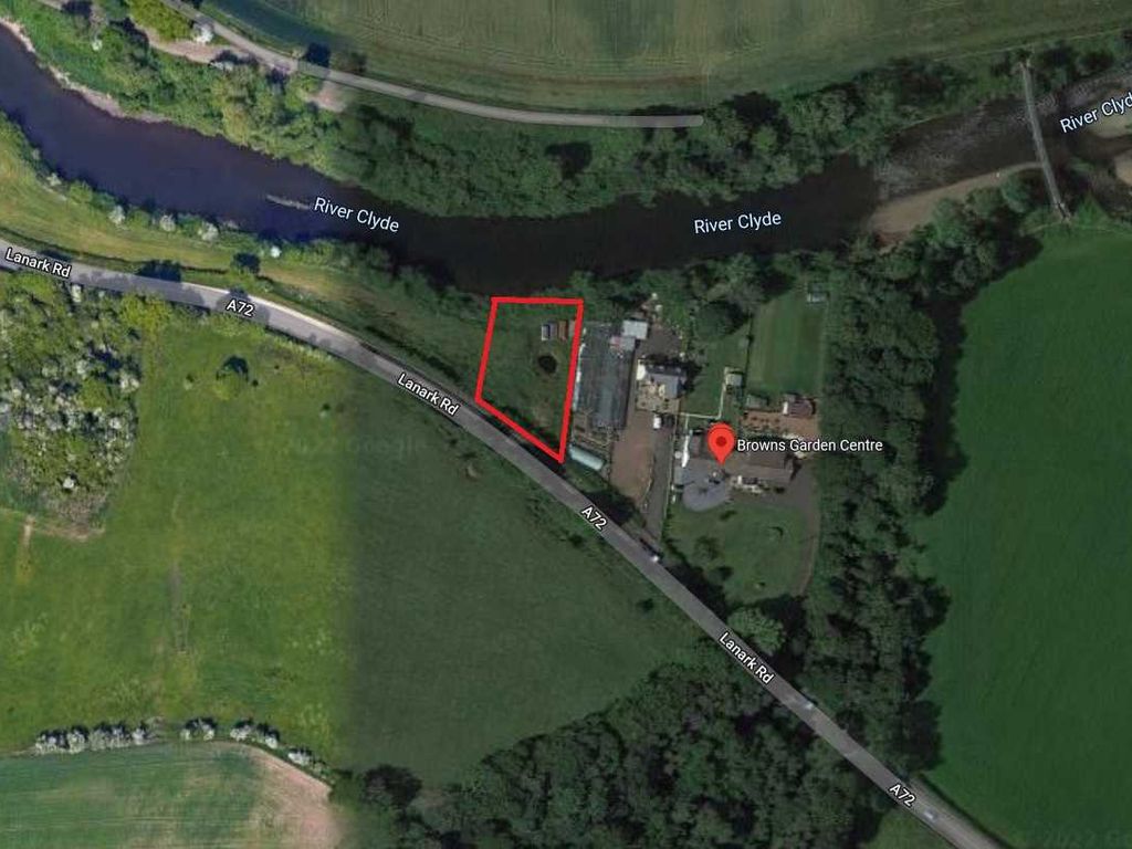 Land for sale in Lanark Road, Clydeside, Larkhall ML9, £85,000