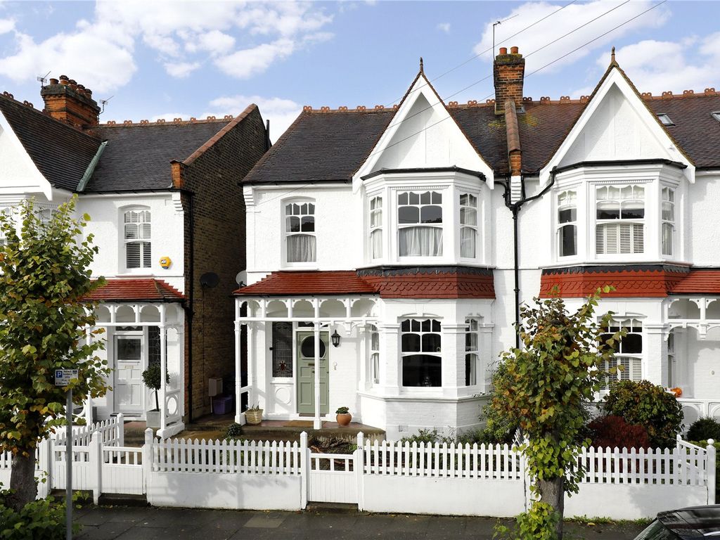 4 bed semi-detached house for sale in Dunmore Road, Wimbledon, London SW20, £1,565,000