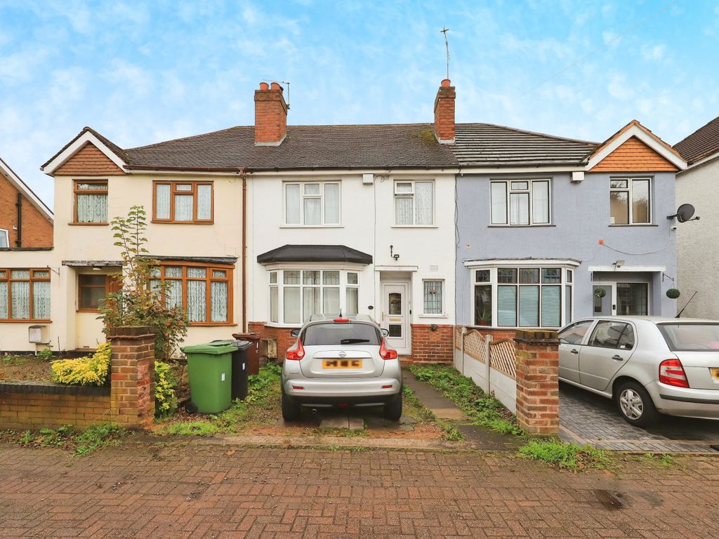 3 bed terraced house for sale in Merridale Gardens, Wolverhampton, West Midlands WV3, £190,000