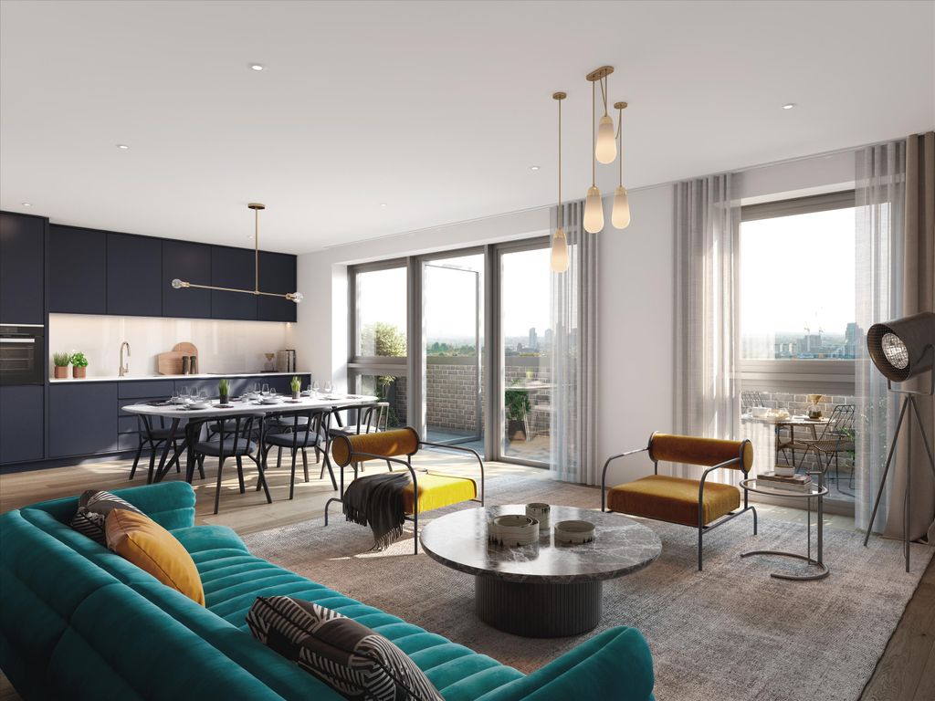 New home, 2 bed flat for sale in The Auria, Portobello Road, London W10, £975,000