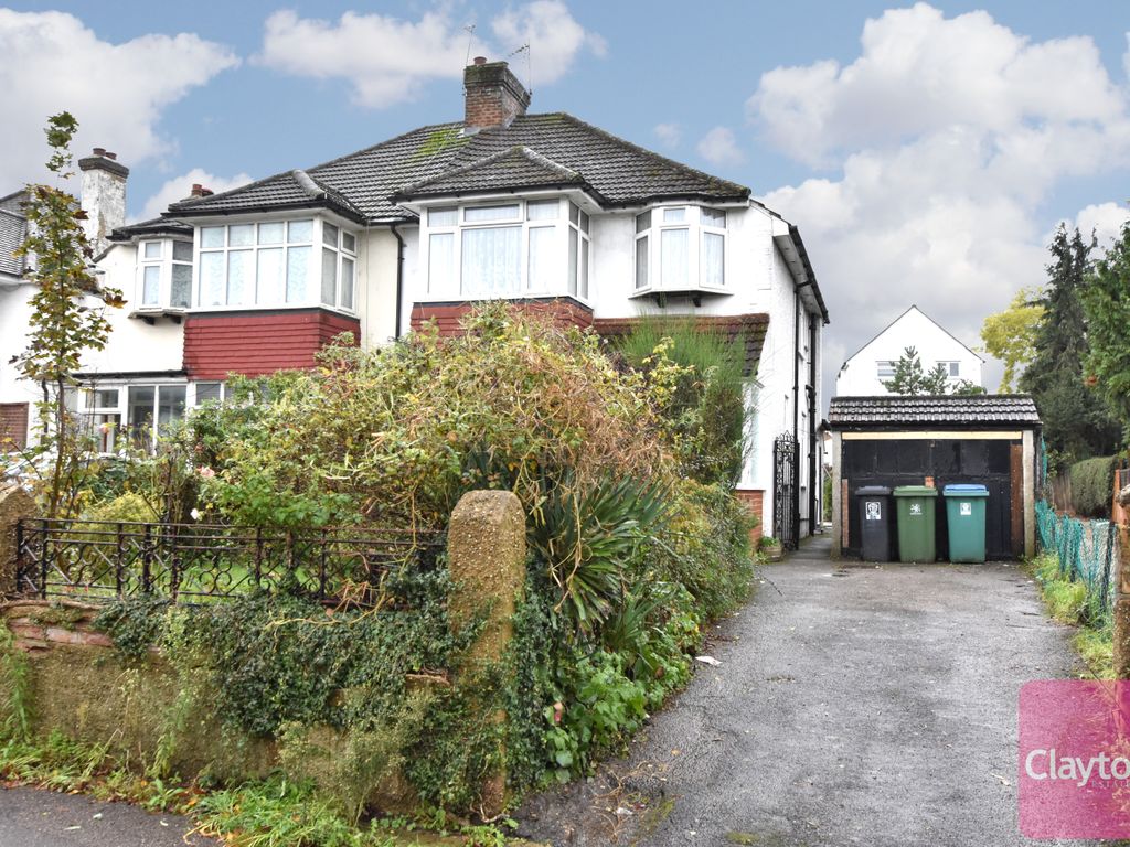 3 bed semi-detached house for sale in Garston Lane, Garston, Watford WD25, £500,000