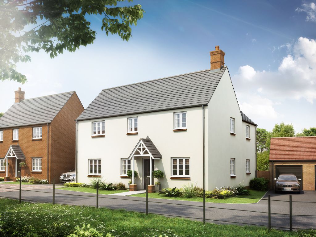 New home, 4 bed detached house for sale in "The Cosgrove" at Aintree Avenue, Towcester NN12, £564,995