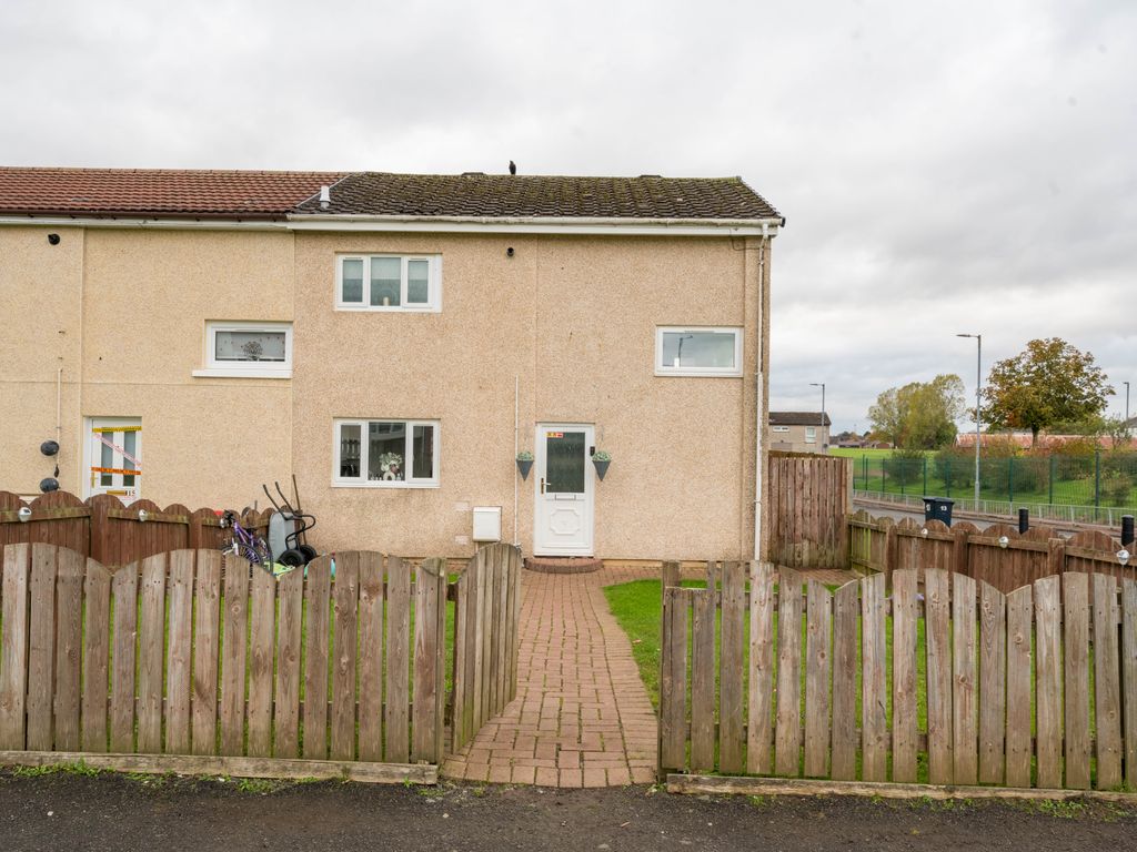 2 bed end terrace house for sale in Wood View, Motherwell ML1, £80,000