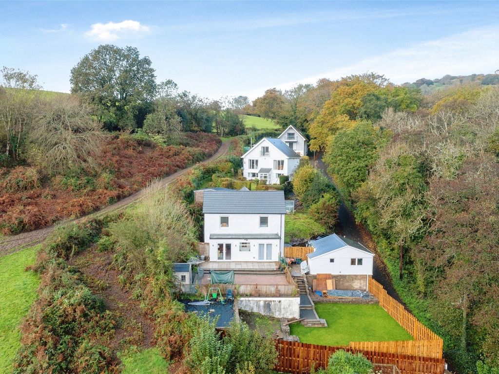 3 bed detached house for sale in White Hart, Machen, Caerphilly CF83, £600,000