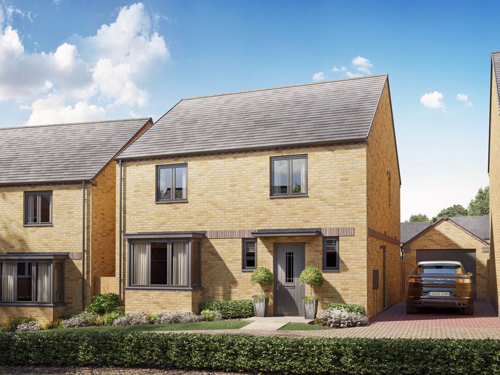 New home, 4 bed detached house for sale in "Kirkdale" at Nuffield Road, St. Neots PE19, £525,000