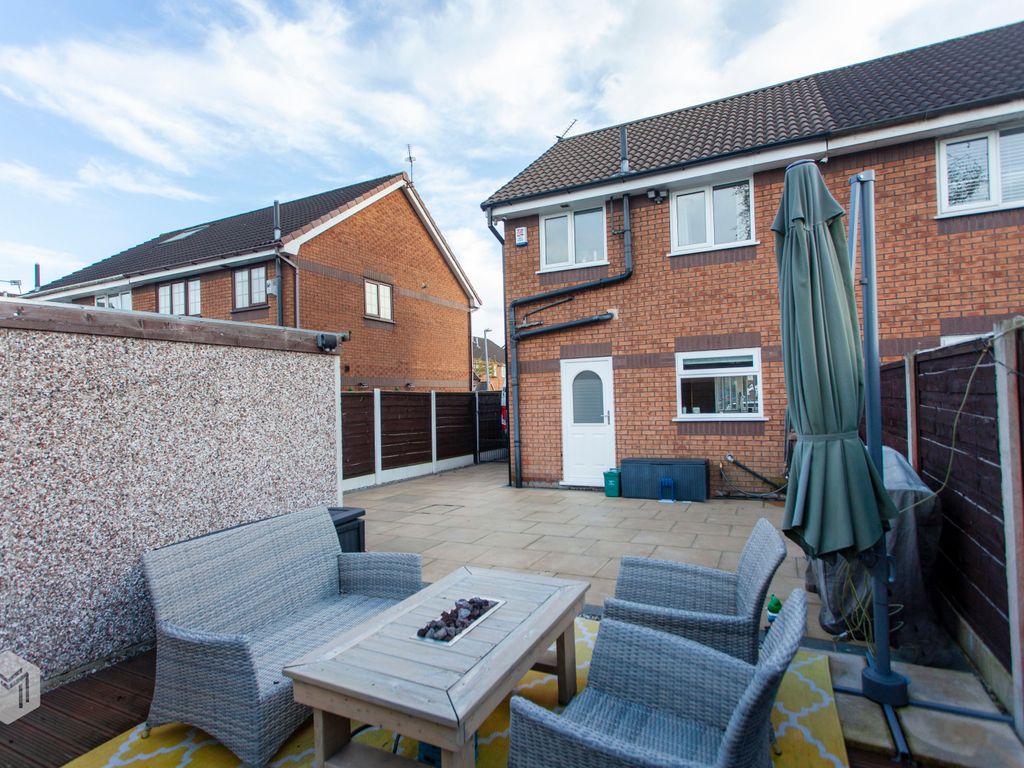 3 bed semi-detached house for sale in Ampney Close, Eccles, Manchester M30, £239,950