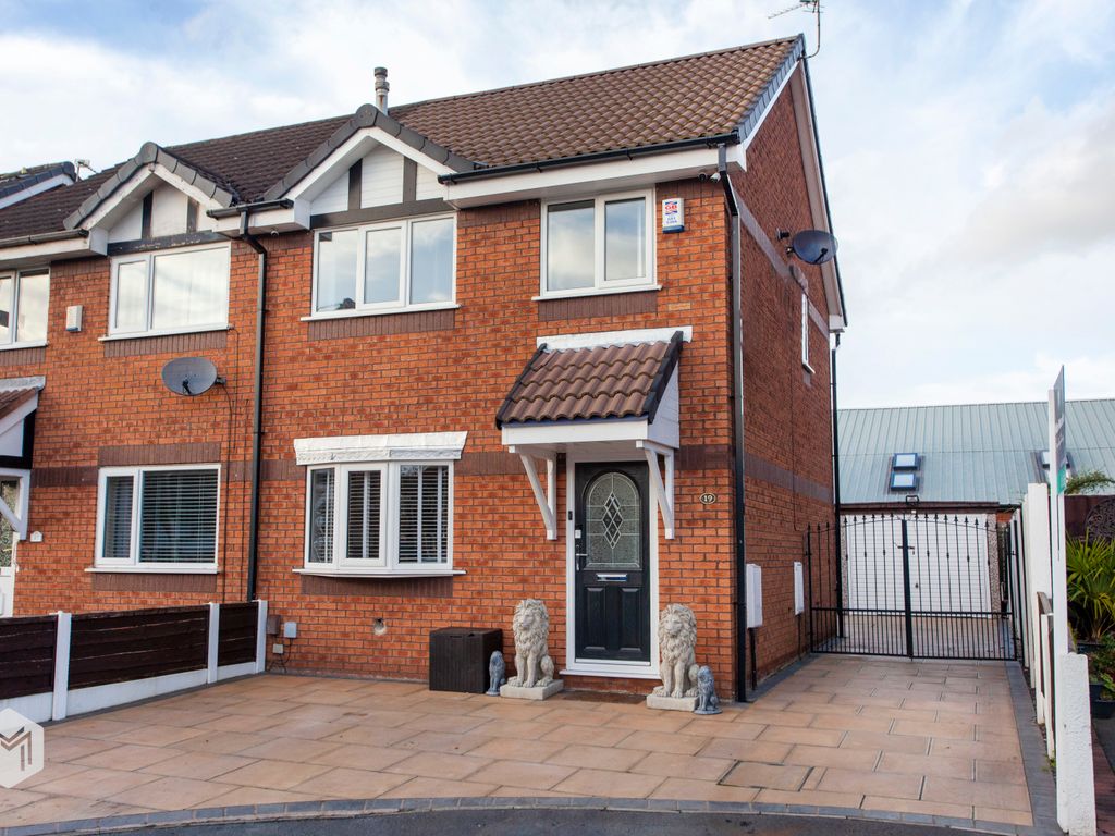 3 bed semi-detached house for sale in Ampney Close, Eccles, Manchester M30, £239,950