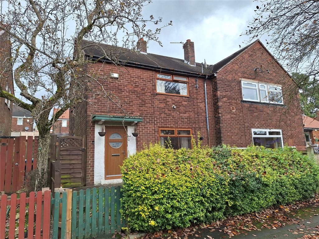 2 bed semi-detached house for sale in Reins Lee Avenue, Fitton Hill, Oldham OL8, £135,000