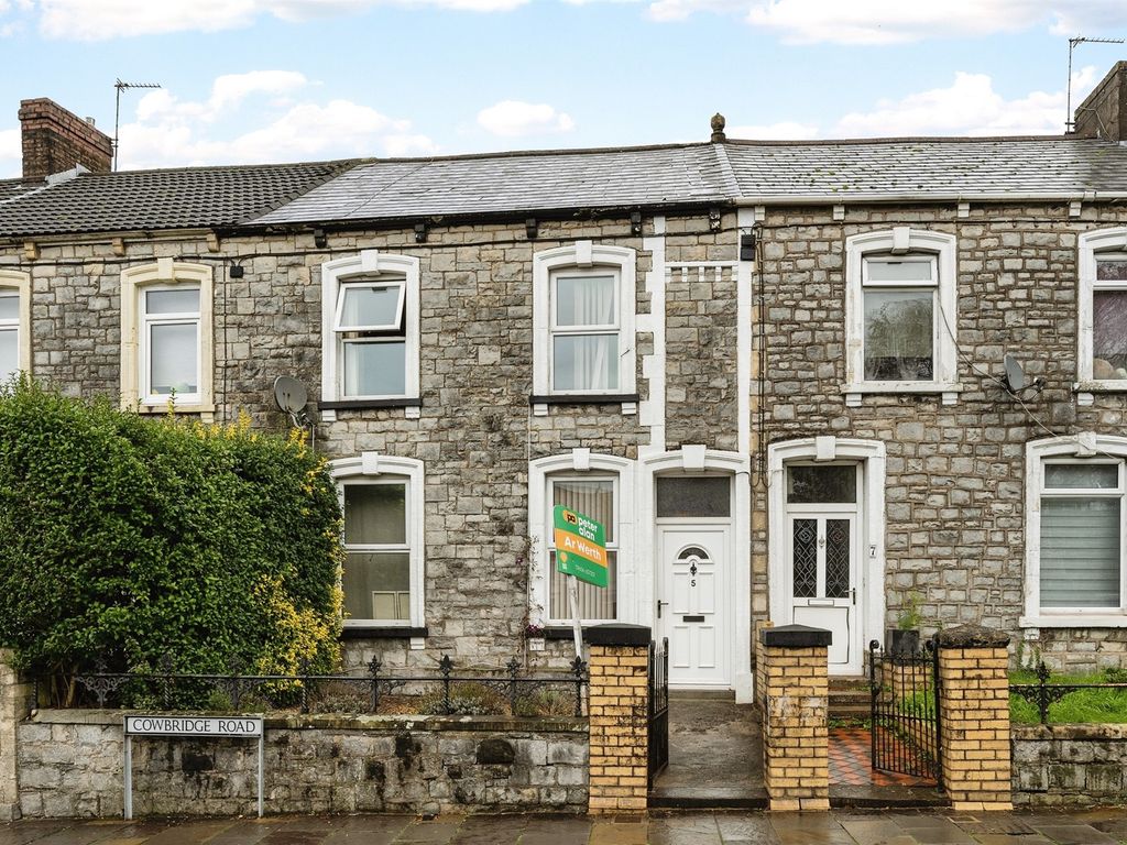 4 bed terraced house for sale in Cowbridge Road, Bridgend CF31, £175,000