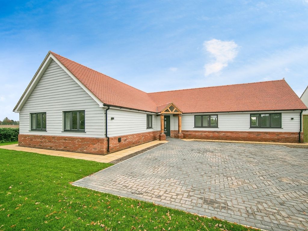 New home, 4 bed detached bungalow for sale in Lavenham Road, Great Waldingfield, Sudbury CO10, £700,000