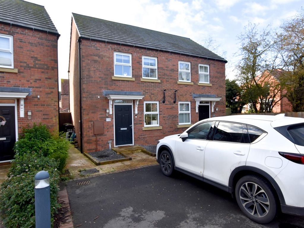 2 bed semi-detached house for sale in Garner Way, Fleckney, Leicester LE8, £215,000