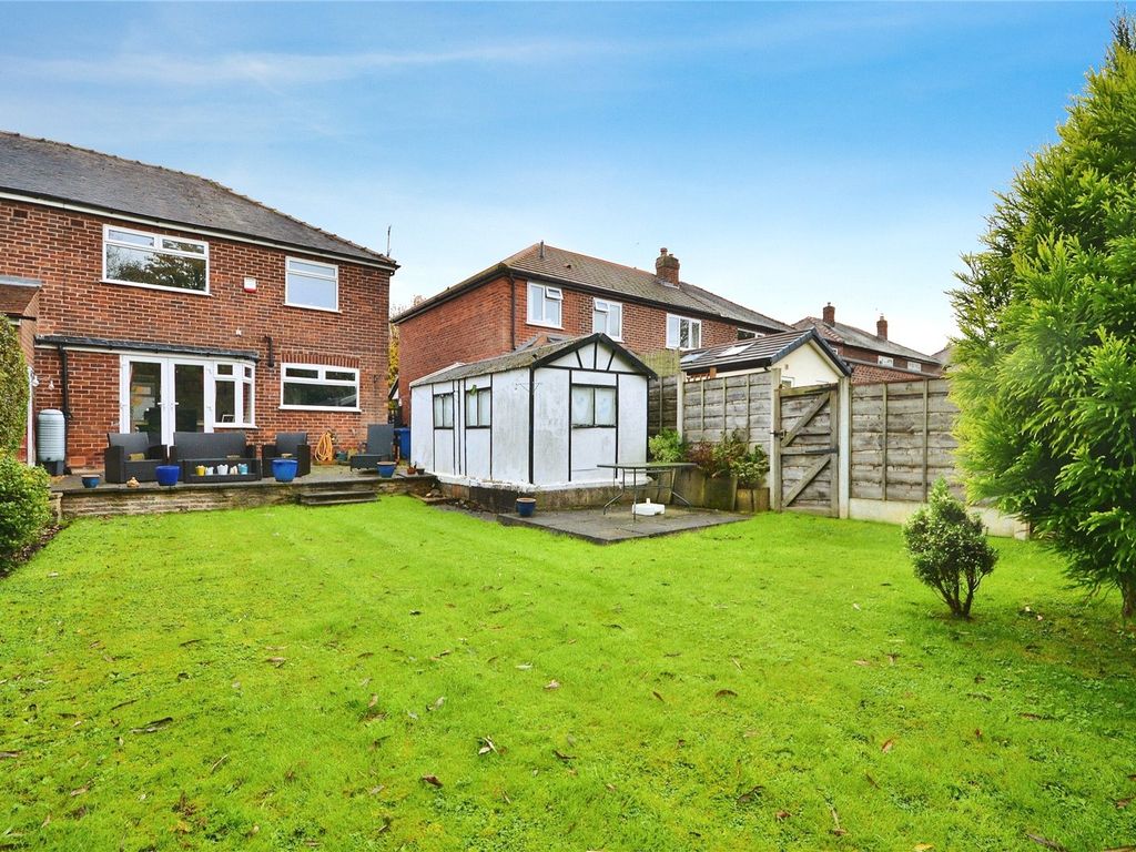 3 bed semi-detached house for sale in Pownall Road, Cheadle Hulme, Cheadle, Greater Manchester SK8, £445,000