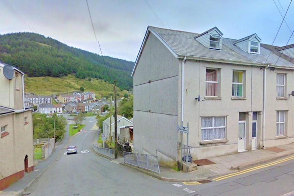 3 bed terraced house for sale in Commercial Street, Abergwynfi, Port Talbot SA13, £65,000