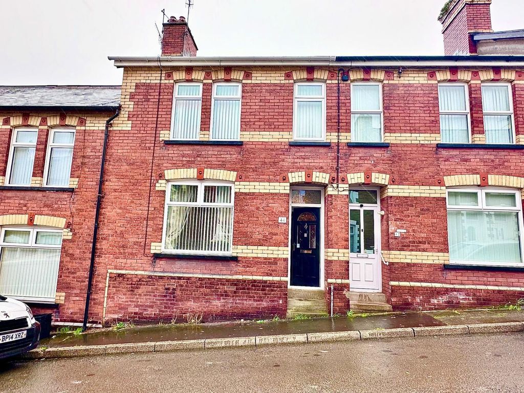 3 bed terraced house for sale in Charles Street, Griffithstown, Pontypool NP4, £179,950