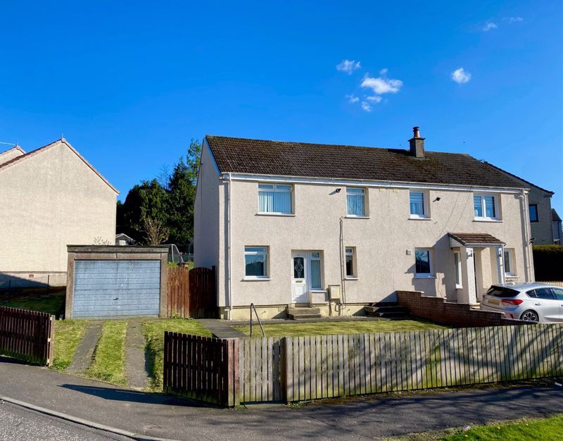3 bed semi-detached house for sale in Coronation Road, Drongan, Ayr KA6, £67,000