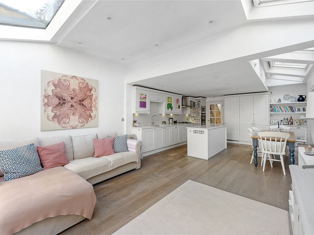 4 bed terraced house for sale in Brocklebank Road, Wandsworth, London SW18, £1,250,000
