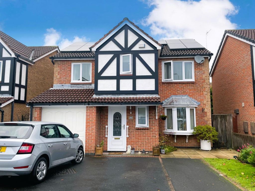 4 bed detached house for sale in Dunmoor Grove, Ingleby Barwick, Stockton-On-Tees TS17, £260,000