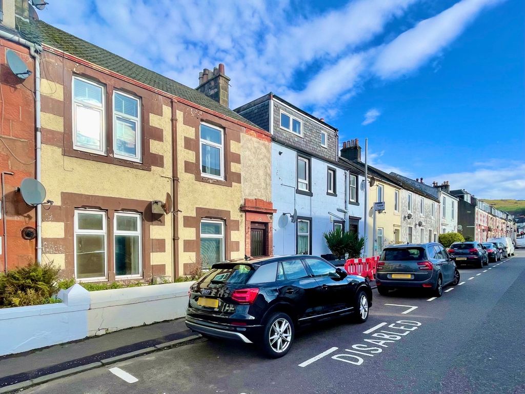 1 bed flat for sale in Nelson Street, Largs KA30, £39,995