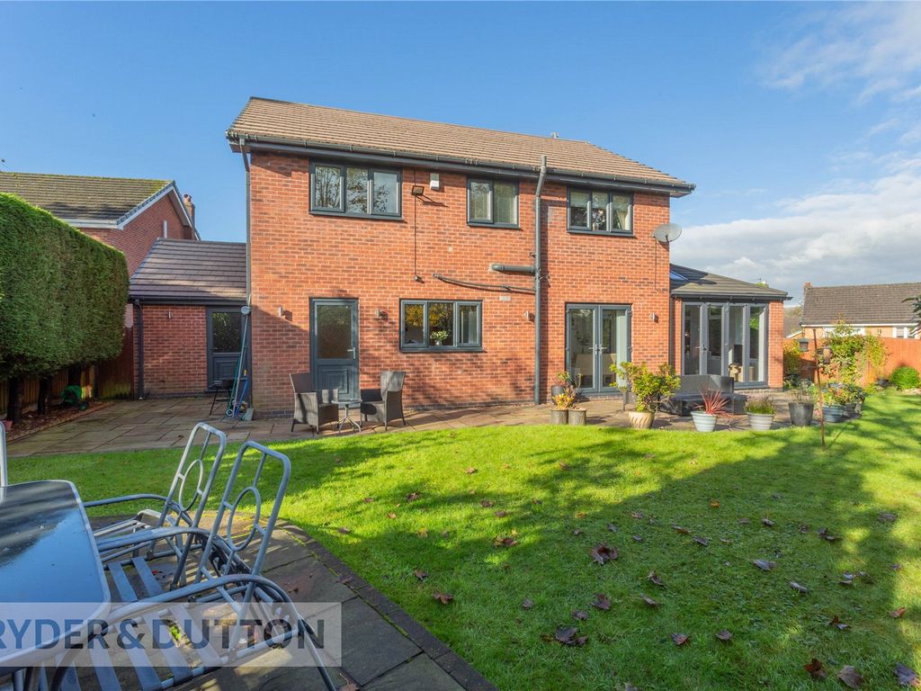 4 bed detached house for sale in Ingoe Close, Heywood, Greater Manchester OL10, £485,000