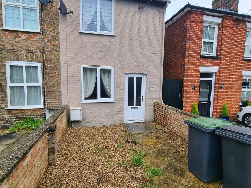 2 bed terraced house for sale in Lime Tree Place, Stowmarket IP14, £210,000