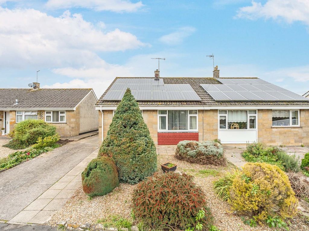 2 bed semi-detached bungalow for sale in Knightcott Park, Banwell BS29, £268,000
