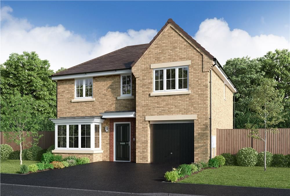 New home, 4 bed detached house for sale in "Kirkwood" at Balk Crescent, Stanley, Wakefield WF3, £369,995