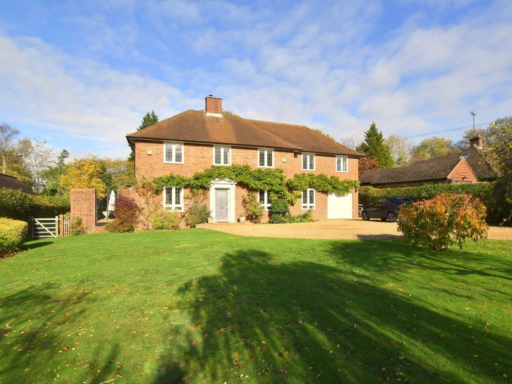 5 bed detached house for sale in Highfields, East Horsley KT24, £1,950,000