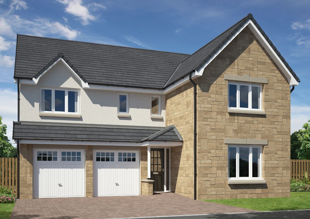 New home, 5 bed detached house for sale in Longmuir Place, Bonnyrigg EH19, £526,000