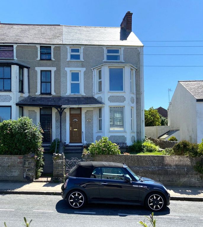 6 bed semi-detached house for sale in High Street, Rhosneigr, Isle Of Anglesey LL64, £450,000