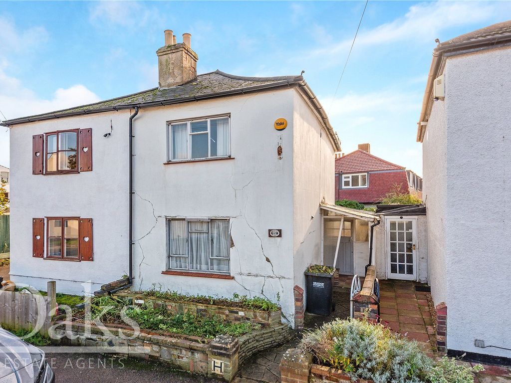 2 bed semi-detached house for sale in Dickensons Lane, Woodside, Croydon SE25, £300,000