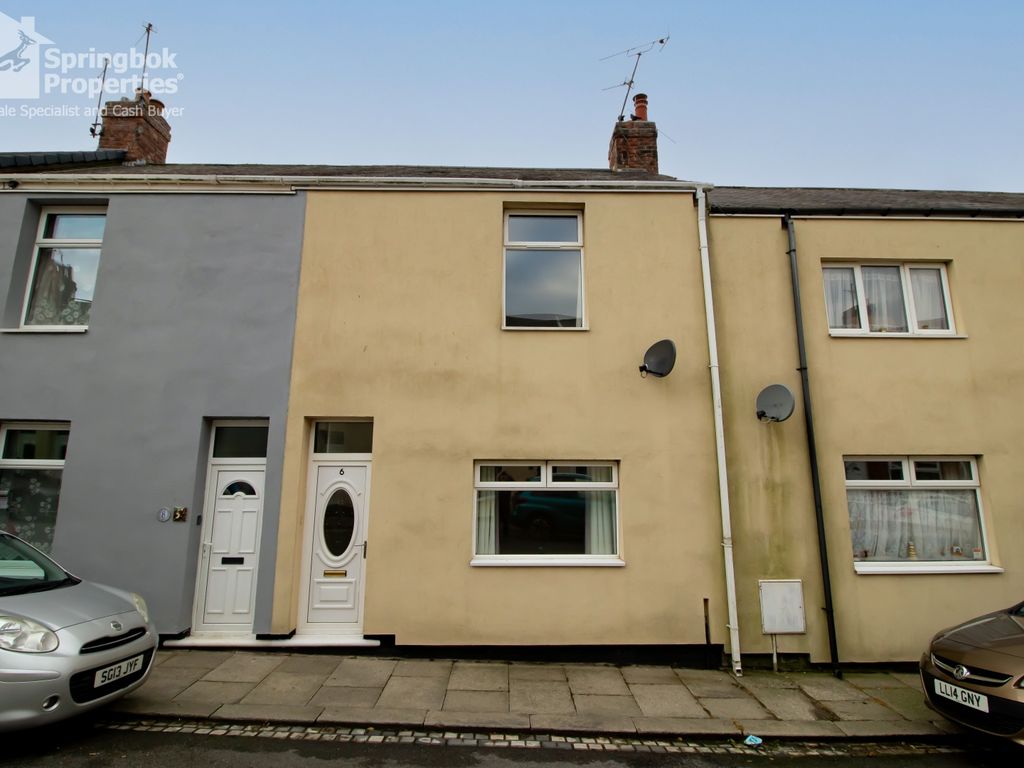 2 bed terraced house for sale in Queen Street, Boosbeck, Saltburn-By-The-Sea, Cleveland TS12, £82,000