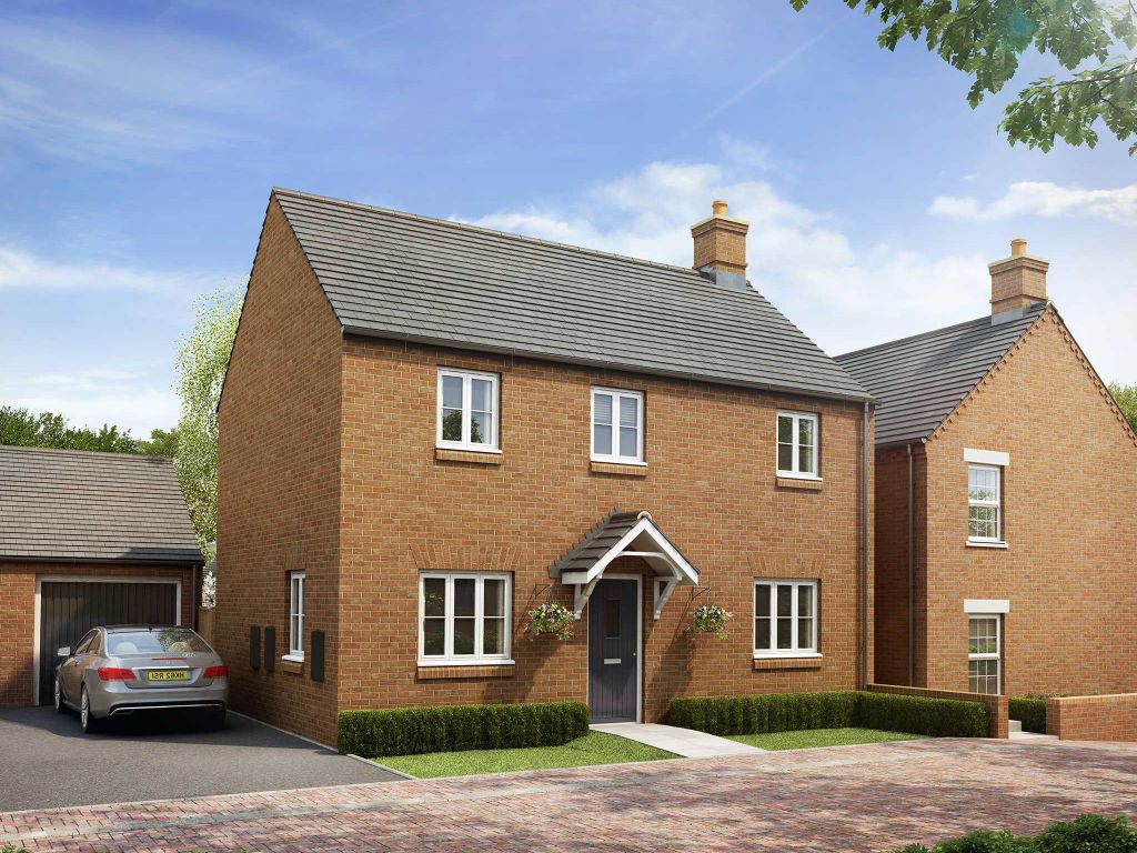 New home, 3 bed end terrace house for sale in "The Radstone" at Heathencote, Towcester NN12, £389,950
