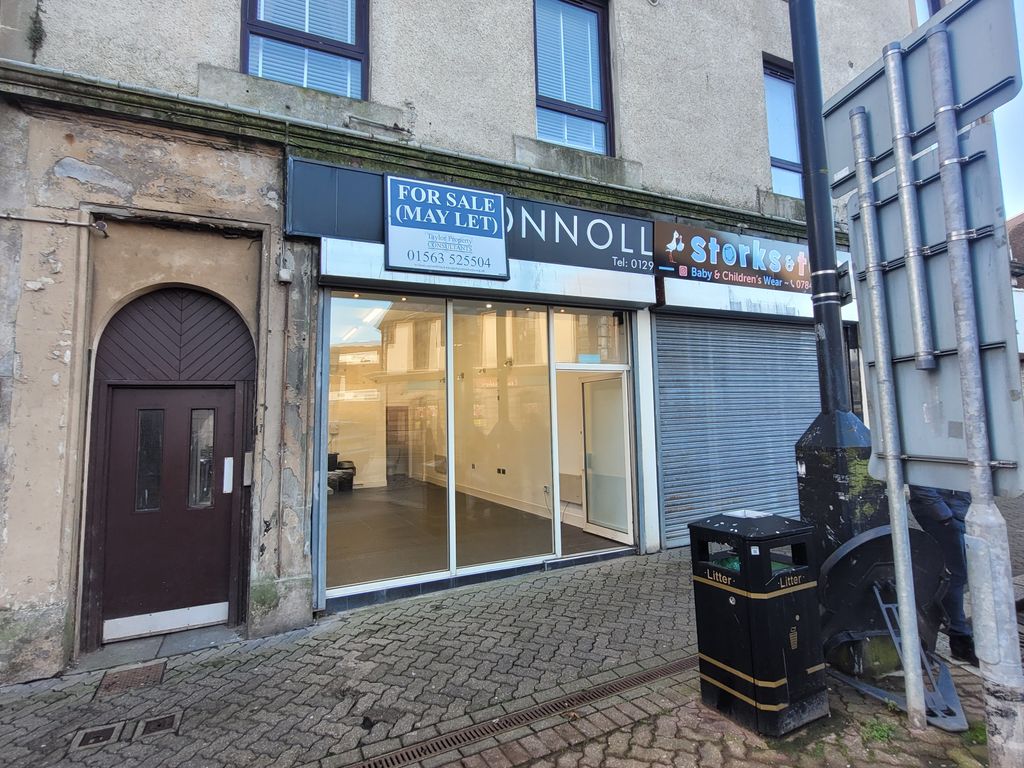 Retail premises to let in Dockhead Street, Saltcoats KA21, £10,000 pa