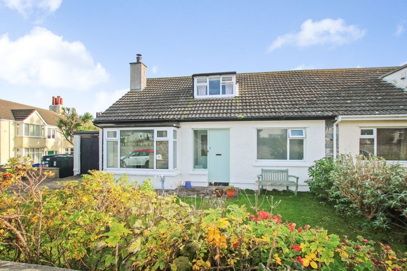 3 bed semi-detached bungalow for sale in Perwick, Clifton Road North, Port St Mary IM9, £349,000
