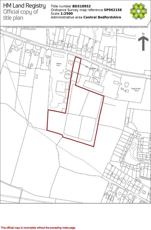 Land for sale in The Rye, Eaton Bray, Dunstable LU6, £295,000
