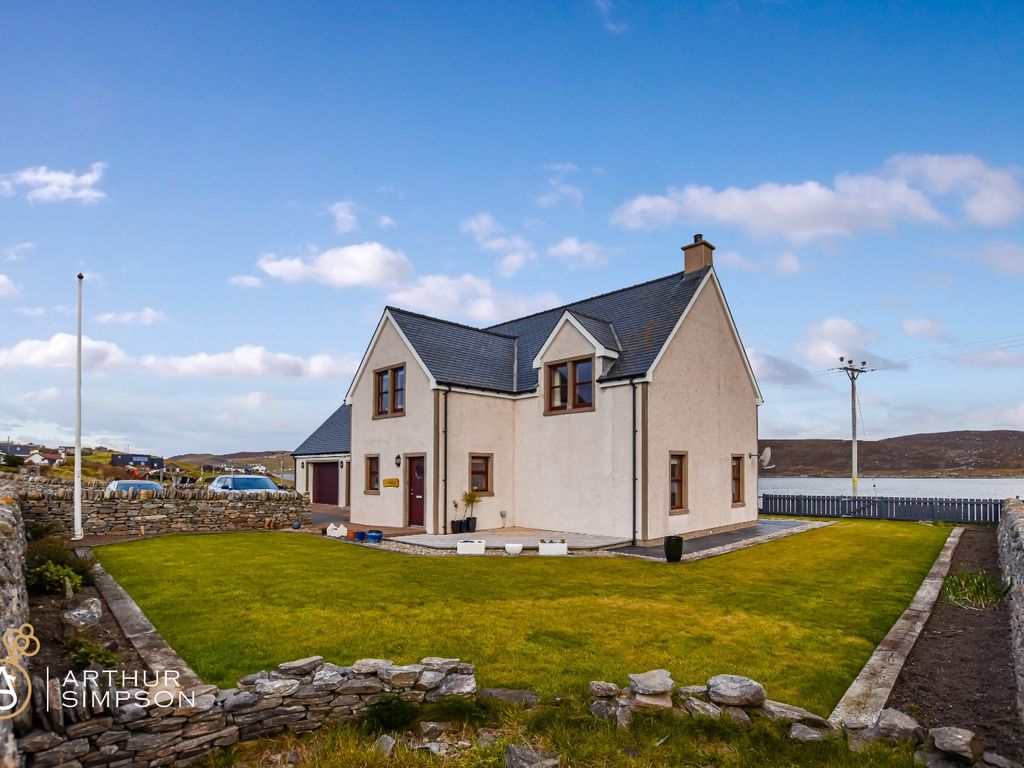 4 bed detached house for sale in South Whiteness, Shetland ZE2, £400,000
