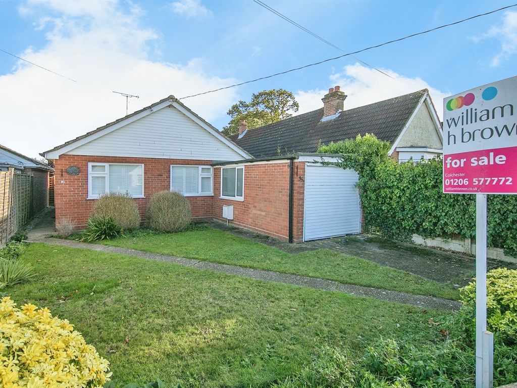2 bed detached bungalow for sale in Station Road, Alresford, Colchester CO7, £300,000
