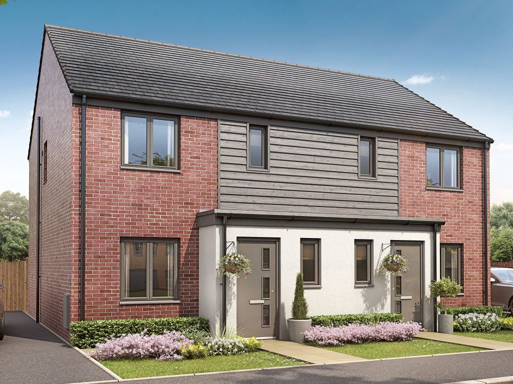New home, 3 bed end terrace house for sale in "The Hanbury" at Tithebarn Lane, Exeter EX1, £294,995