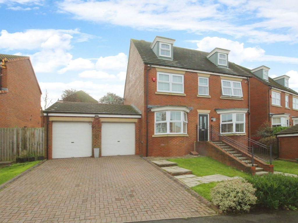 4 bed detached house for sale in Orchard Grove, Stanley, Durham DH9, £299,950