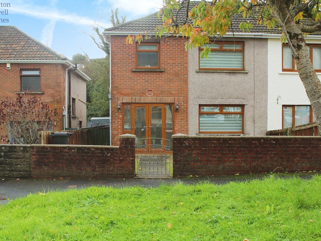 3 bed semi-detached house for sale in Heol Cwmmawr, Cwmavon, Port Talbot, Neath Port Talbot. SA12, £172,500