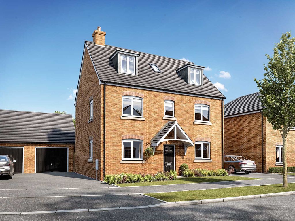 New home, 5 bed detached house for sale in Howard Close, Wilstead MK45, £540,000