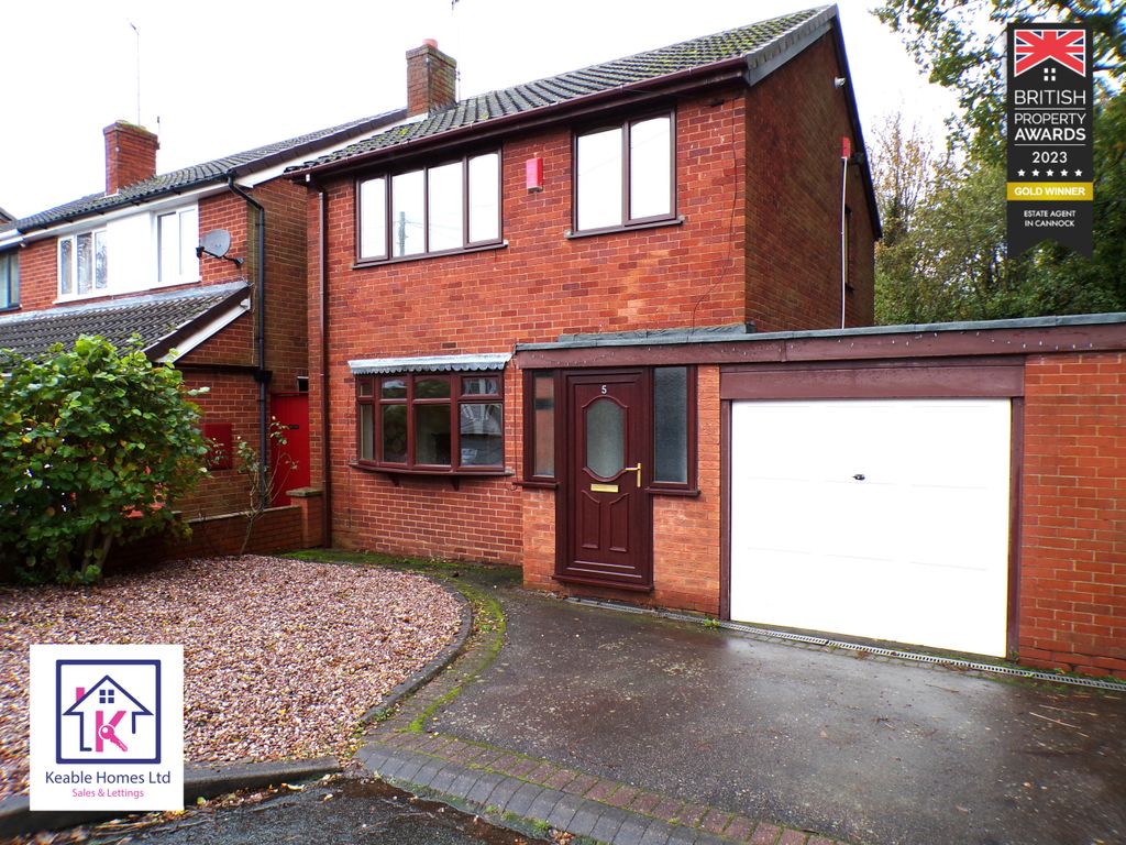 3 bed detached house to rent in Chestnut Drive, Cheslyn Hay, Walsall WS6, £995 pcm