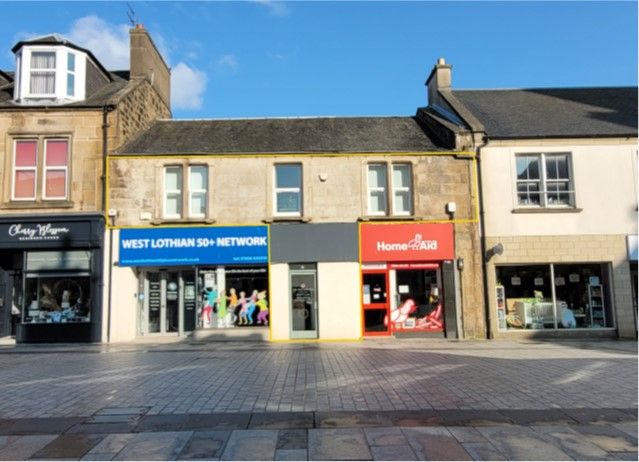 Retail premises to let in George Street, Bathgate EH48, £6,500 pa